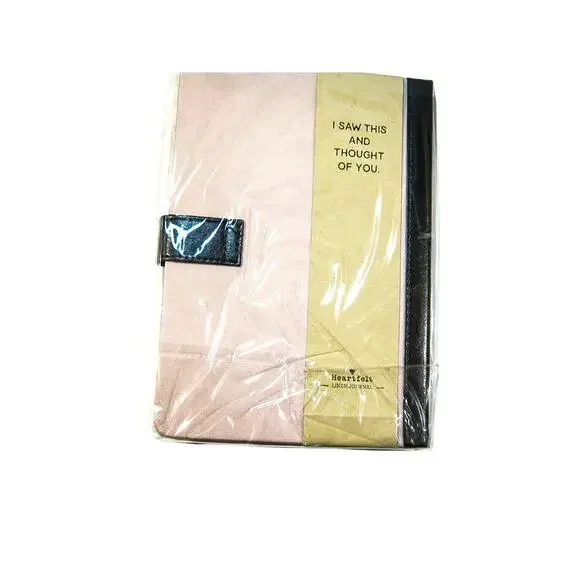 Linen hardcover Journal with a Classic PU Leather snap Closure 8x6 inch A5 size - Picture 4 of 6